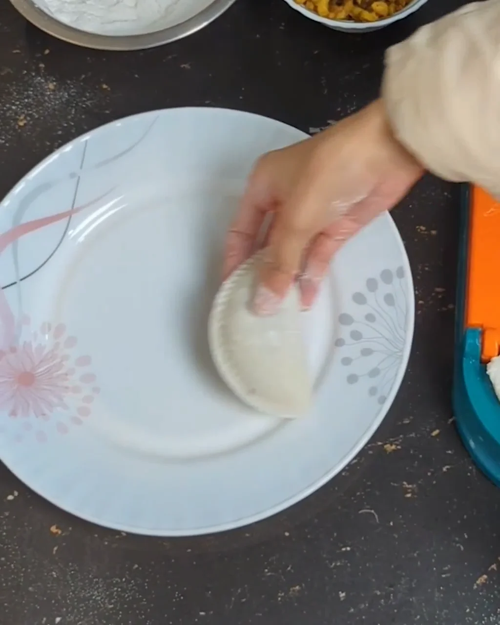 Big size updated pitha maker,2 in 1 dumping maker ,Mold Machine Kitchen Dumpling Making Tool Dough Skin Artifact Pressing Molder Wrapper Presser_Prime Mall