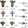 44PCS Virgin Mary Cupid Angel 3D Nail Gems Gold Sliver Nail Decorations Nail Rhinestones Accessor Nail Art Supplies Manicure DIY 2