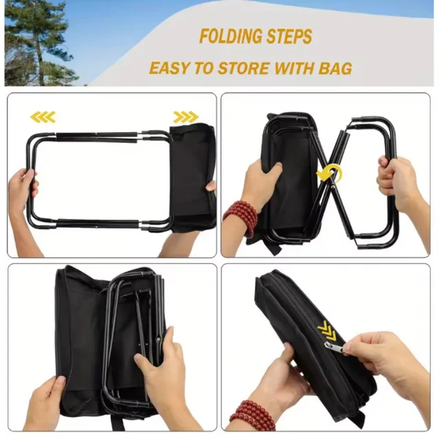 Portable Folding Camping Stool 6