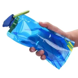 500ml Collapsible TPU Soft Flask (Blue)