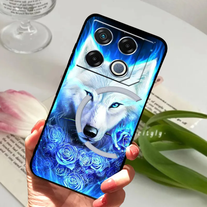Enhanced Silicone Soft TPU Animal Design Protective Case - Cartoon