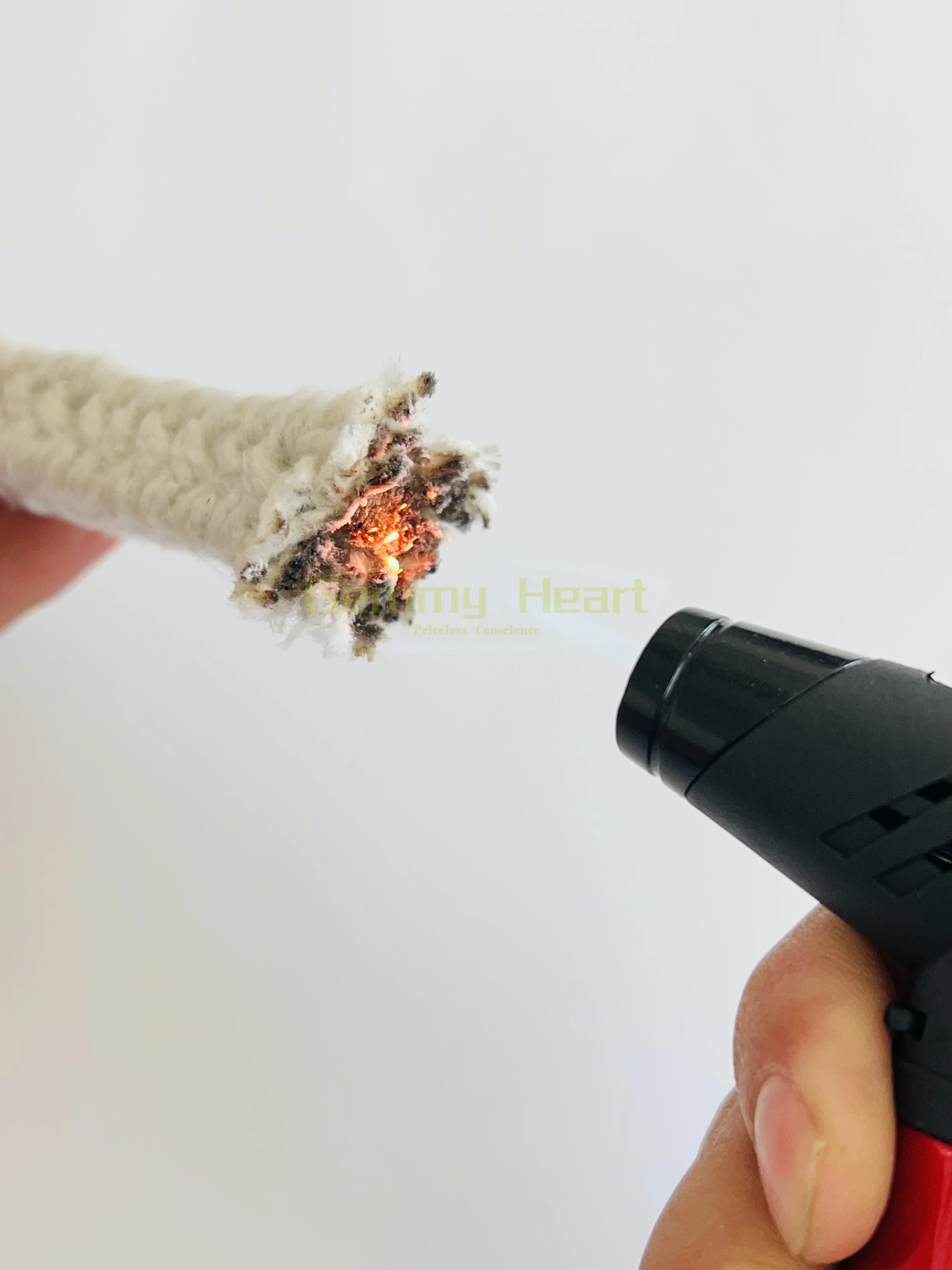 Furnace door oven industrial furnace gland packing seal rope high temperature resistance with steel wire