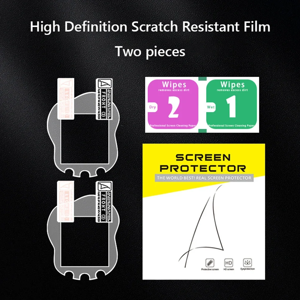 2PCS Screen Protector Film for Tamagotchi Uni HD PET TPU Anti-Scratch Game Console Film Electronic Pet Machine Accessories