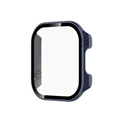 Durable Glass+PC Case with Ultra - HD Tempered Glass Protector for Watch 6 Active (Blue)