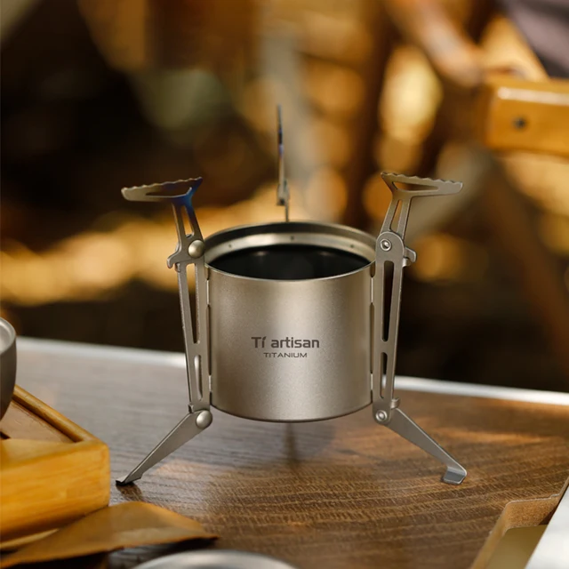 Camping Titanium Alcohol Stove Heater Furnace: Your Perfect Outdoor Cooking Companion