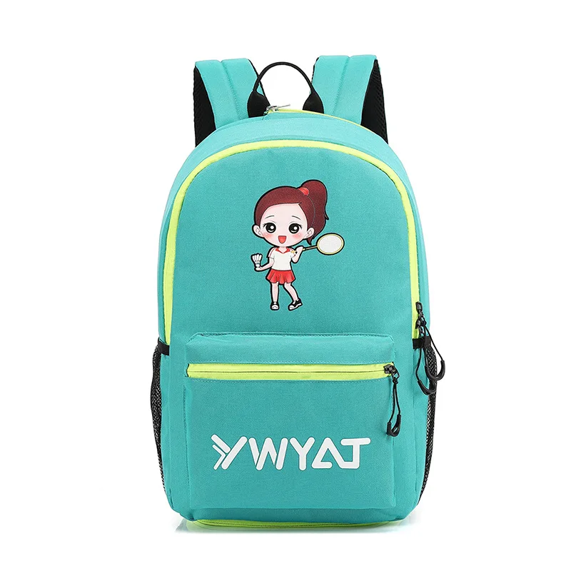 YWYAT Kids Badminton Rackets Backpack with Shoe Compartment Large Capacity Multifunctional Outdoor Sports Children School Bag