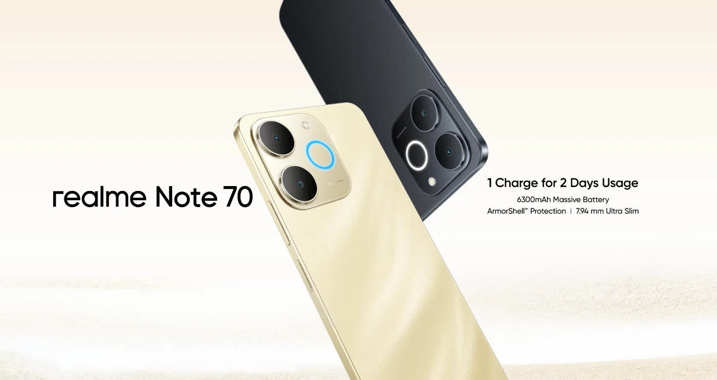 REALME NOTE 70 16(4+12)+128GB - Intelec | Tecnología y Fitness