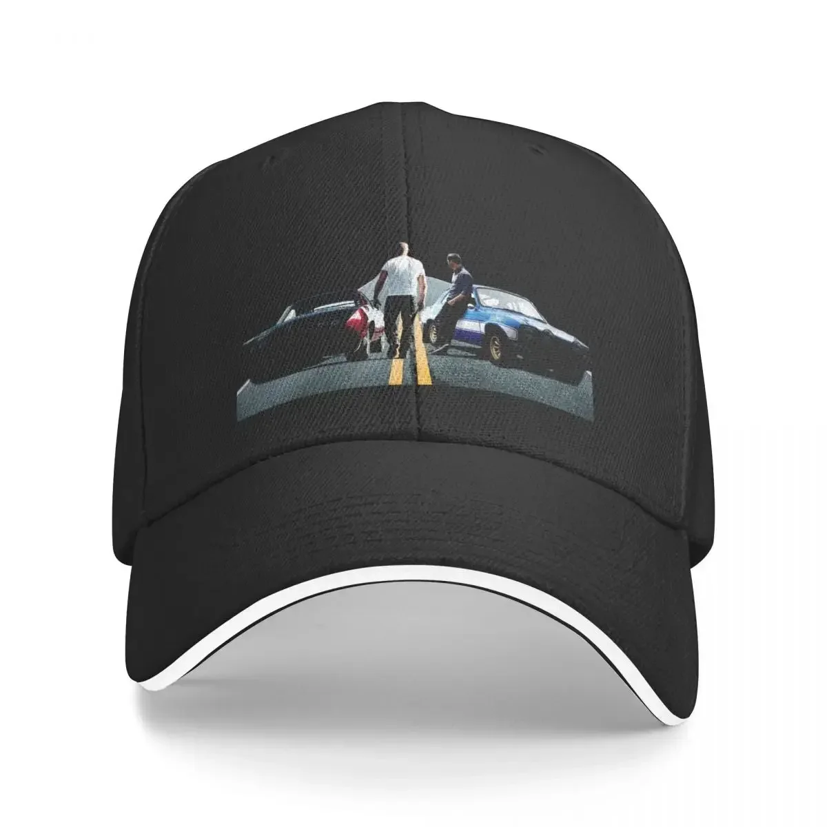 

New [Best Selling Design] Two Car Baseball Cap Anime Snapback Cap Golf Wear Women's Hats For The Sun Men's