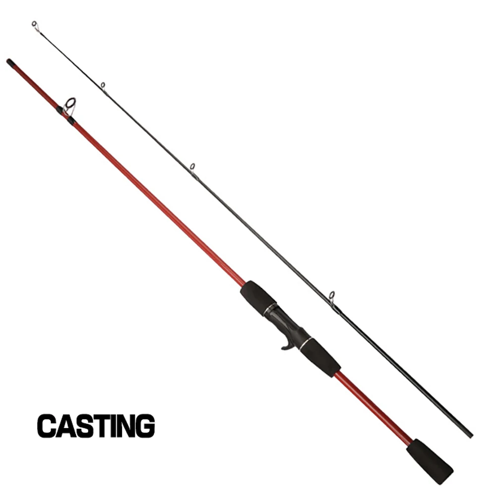 Fishing Rods Carbon Spinning/Casting Fishing Pole 2 Sections for River Lake  Reservoir Pond Stream Light Game Jig Trolling Rod - AliExpress