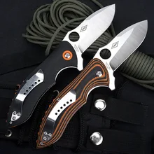 

C187 Folding Knife Pocket Tactical Knife 9CR18MOV Blade G10 Durable Handle Camping Hunting Knife Outdoor Survival EDC Multi-Tool