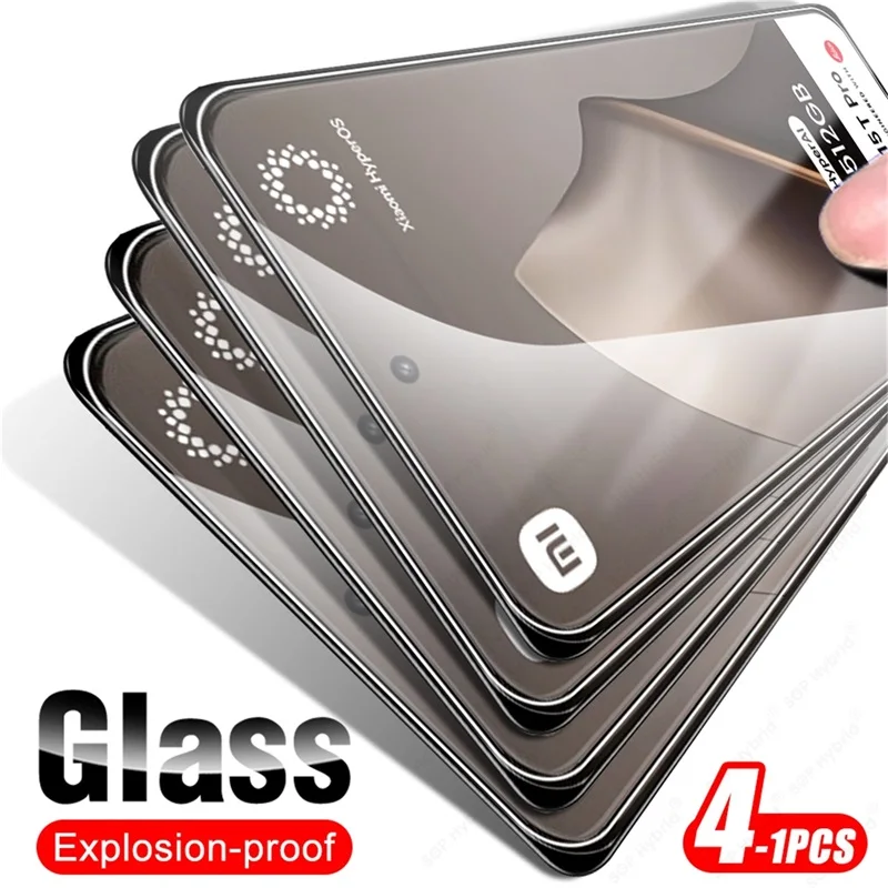Full Cover Screen Protector - Premium HD Crystal 9H Tempered Glass, Anti-Scratch, Case Friendly