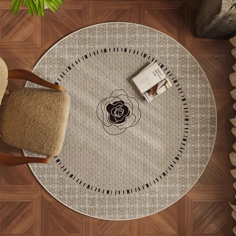 

B197 modern carpet living room sofa coffee table blanket circle velvet study swivel chair cushion rocking chair cushion bedr