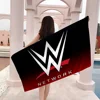 W-World W-Wrestling E-Entertainment WWE LOGO Microfiber Blanket Quick Drying Beach Towels Printing Absorbent Pool Towel Blanket 3