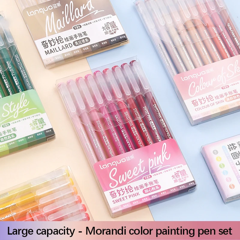 Vibrant Color Gel Pen Set - Kawaii Stationery for Journaling & School Supplies