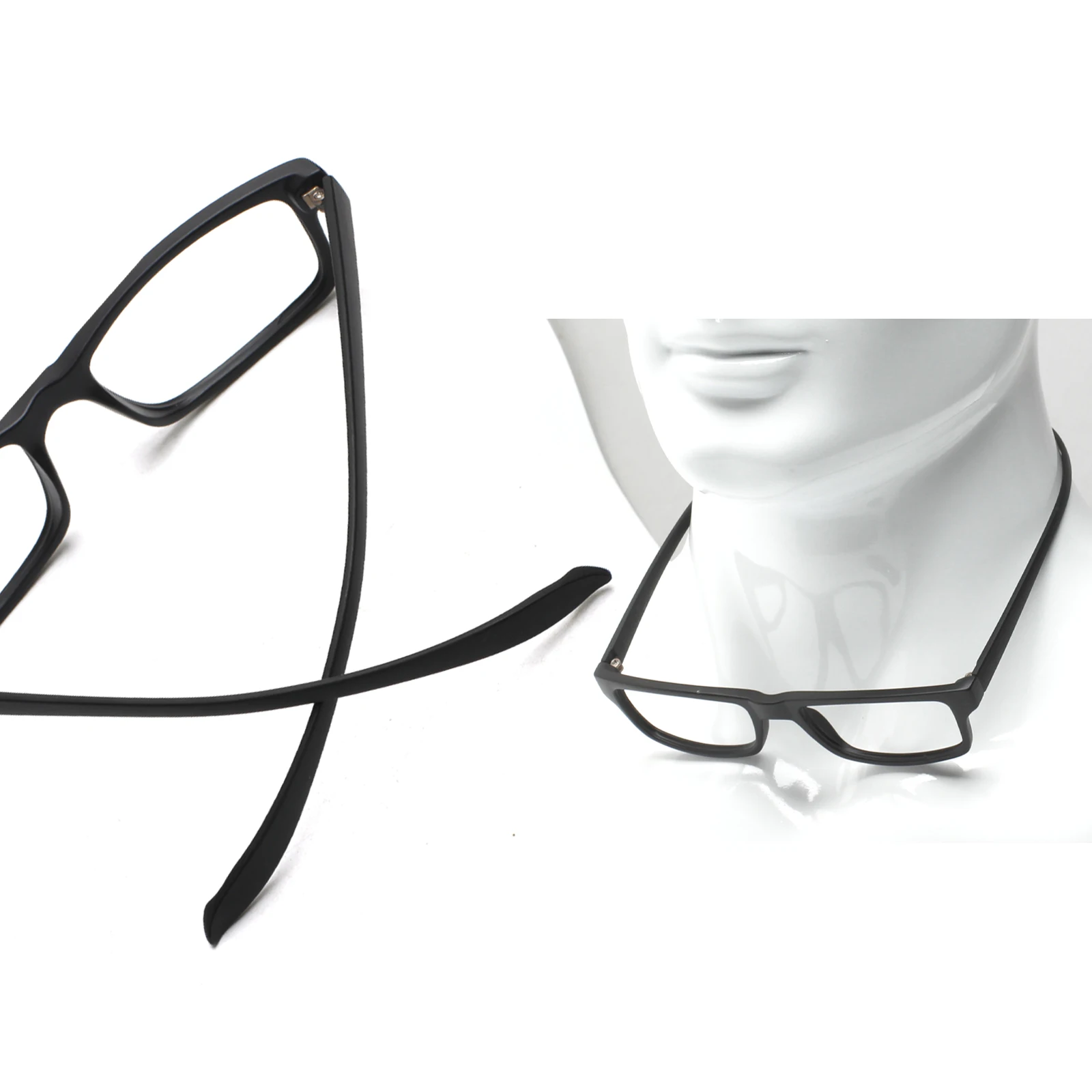 TUREZING Rectangular Reading Glasses for Women Soft Temples Hanging Neck Design Comfortable HD Clear Lens Prescription Eyewear 6