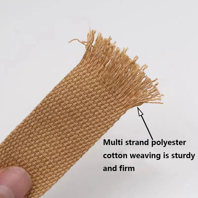 Canvas Webbing Belt 38mm 5meters Canvas Webbing DIY BackPack Strap Sewing Bag Belt Dog Accessories
