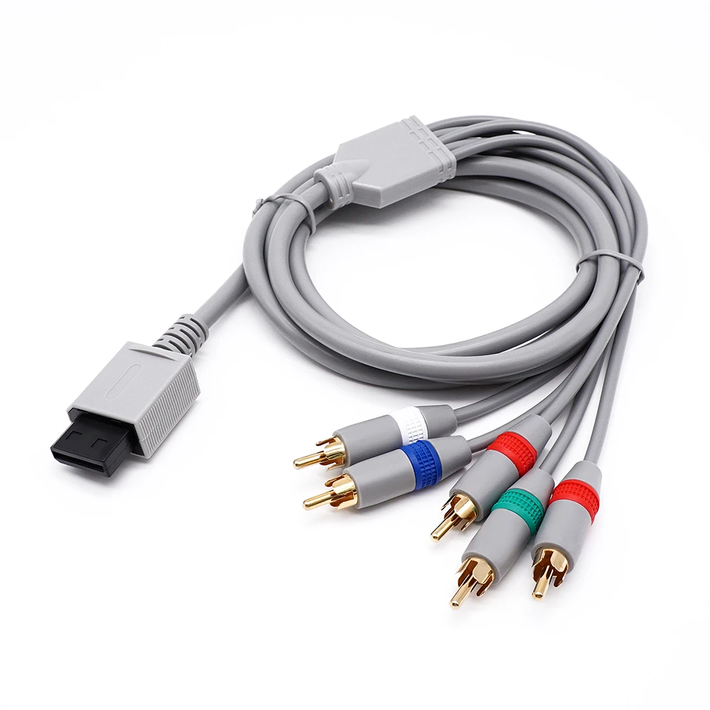 Wii Component Cable For Nintendo Wii Console 5rca Ypbpr Full Video And
