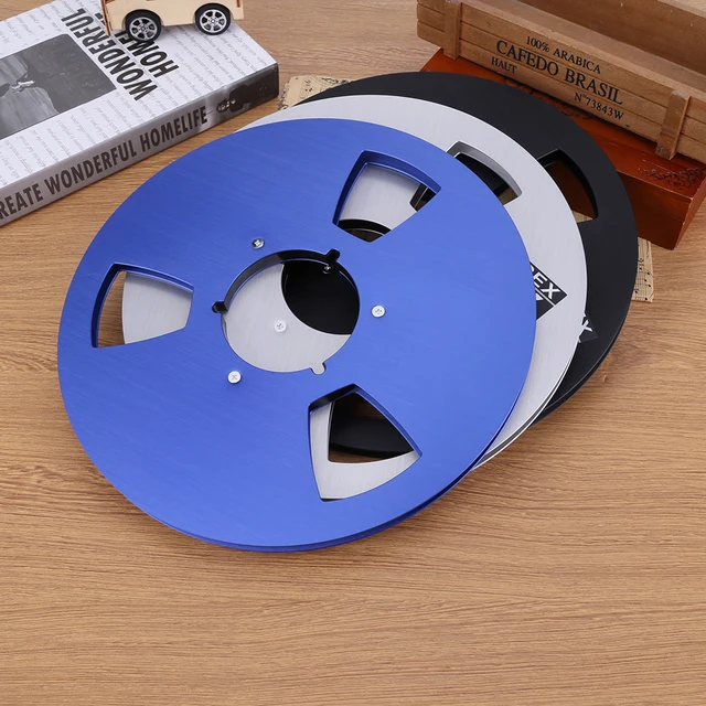 10 inch Open Reel To Reel Tape Leader Aluminum Reel Tape Empty Reel For  Telefunkunm Studer Nagra Revox Open Reel Tape Drive - AliExpress