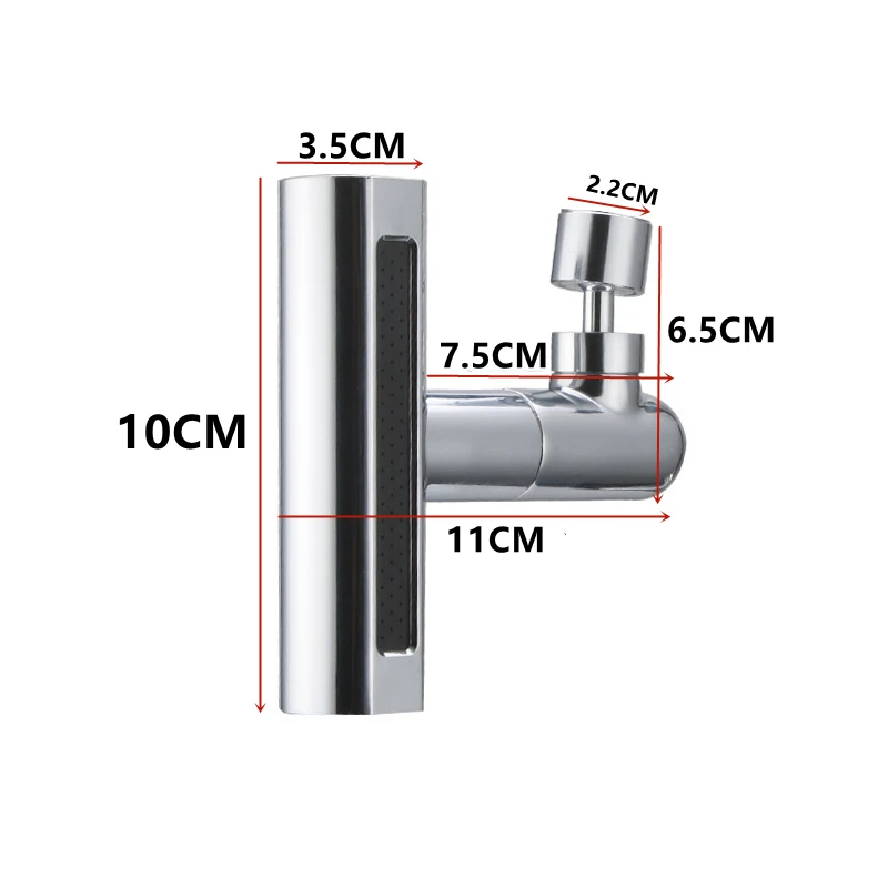 新しい蛇口エクステンダー 4 モードキッチン蛇口 720 ° スイベル