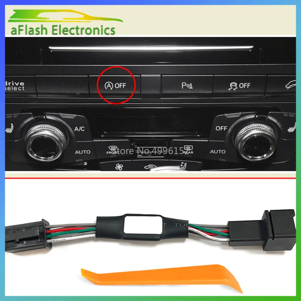 

For Audi A4 S4 RS4 B8 B9 A5 S5 RS5 8T 2010-2023 Car Auto Start Stop Canceller Stop Start Engine Eliminator Device Disable Cable