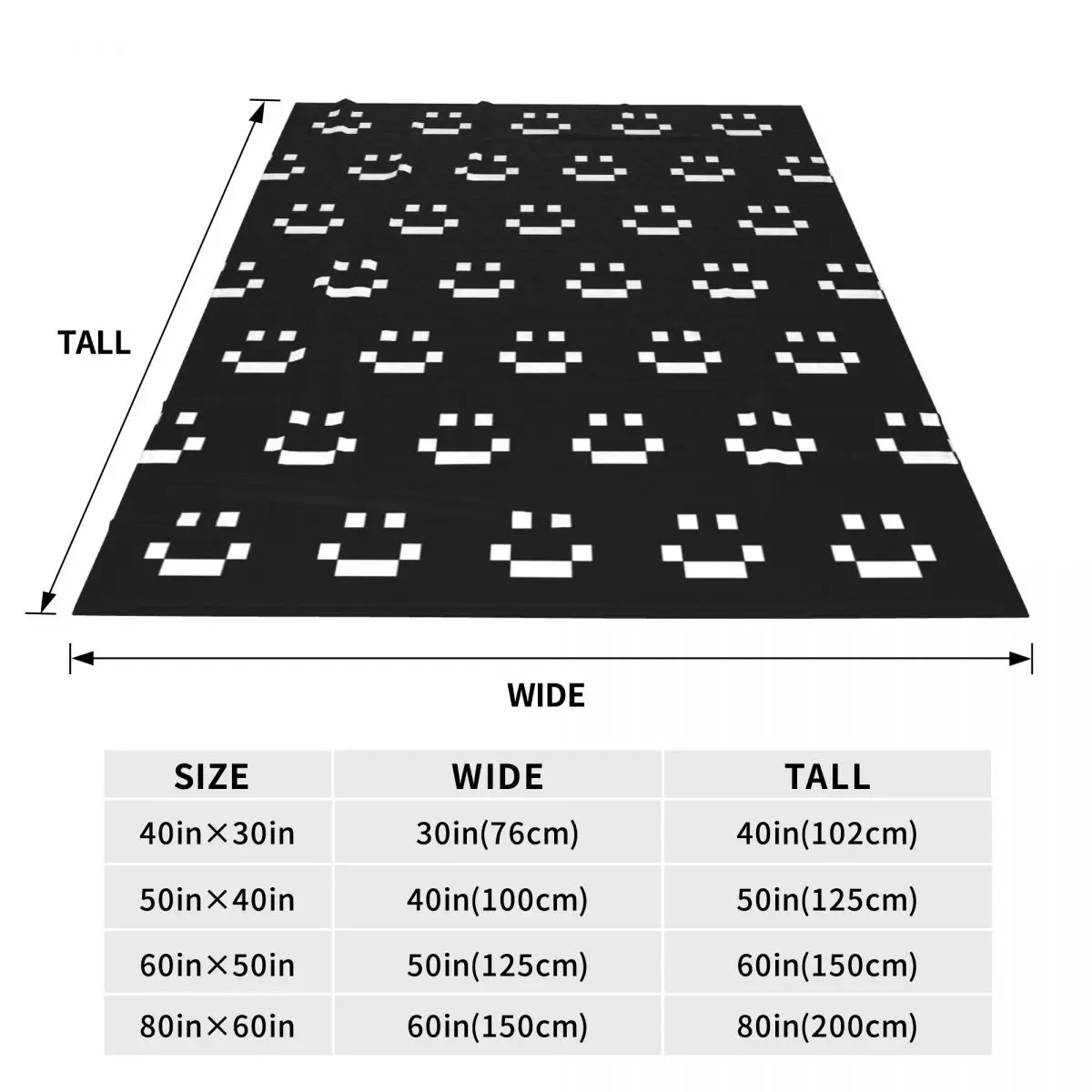 Quackity Merch Smile Logo Blankets Fleece Super Soft Throw Blanket Sofa Throw Blanket For Home Bedroom Outdoor Throws Bedspread 4