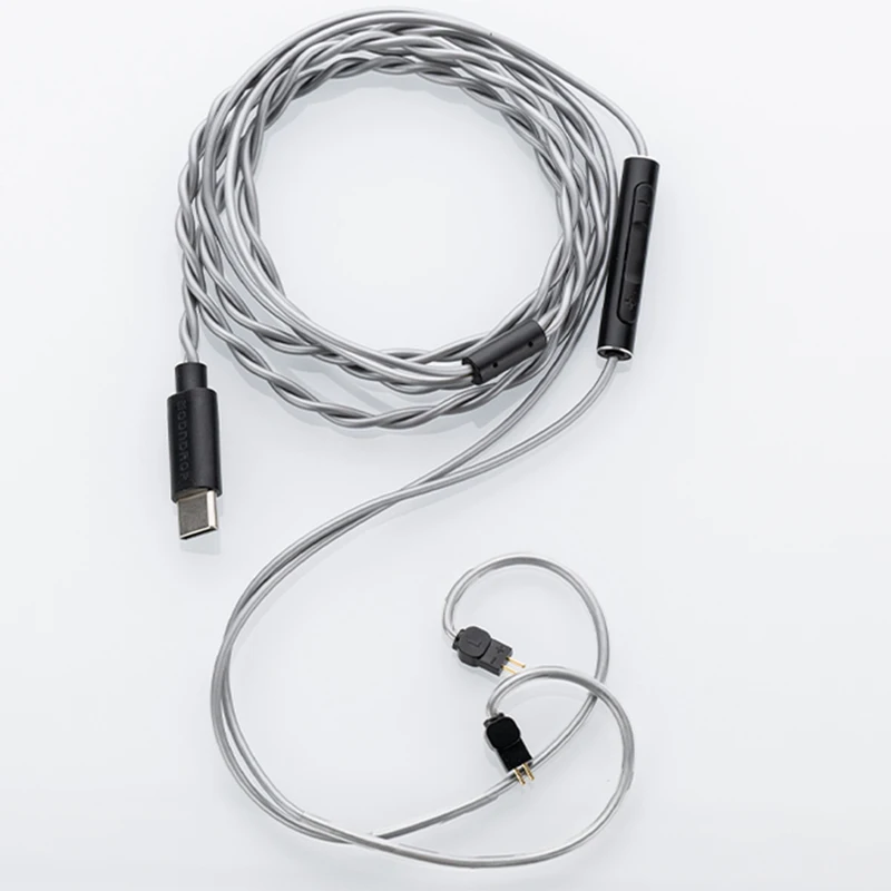 Moondrop Cdsp Upgrade Cabo para Fone de Ouvido com Fio Portátil On-line Interativo Dsp Usb-c Fone de Ouvido Hifi Novo - Image 3