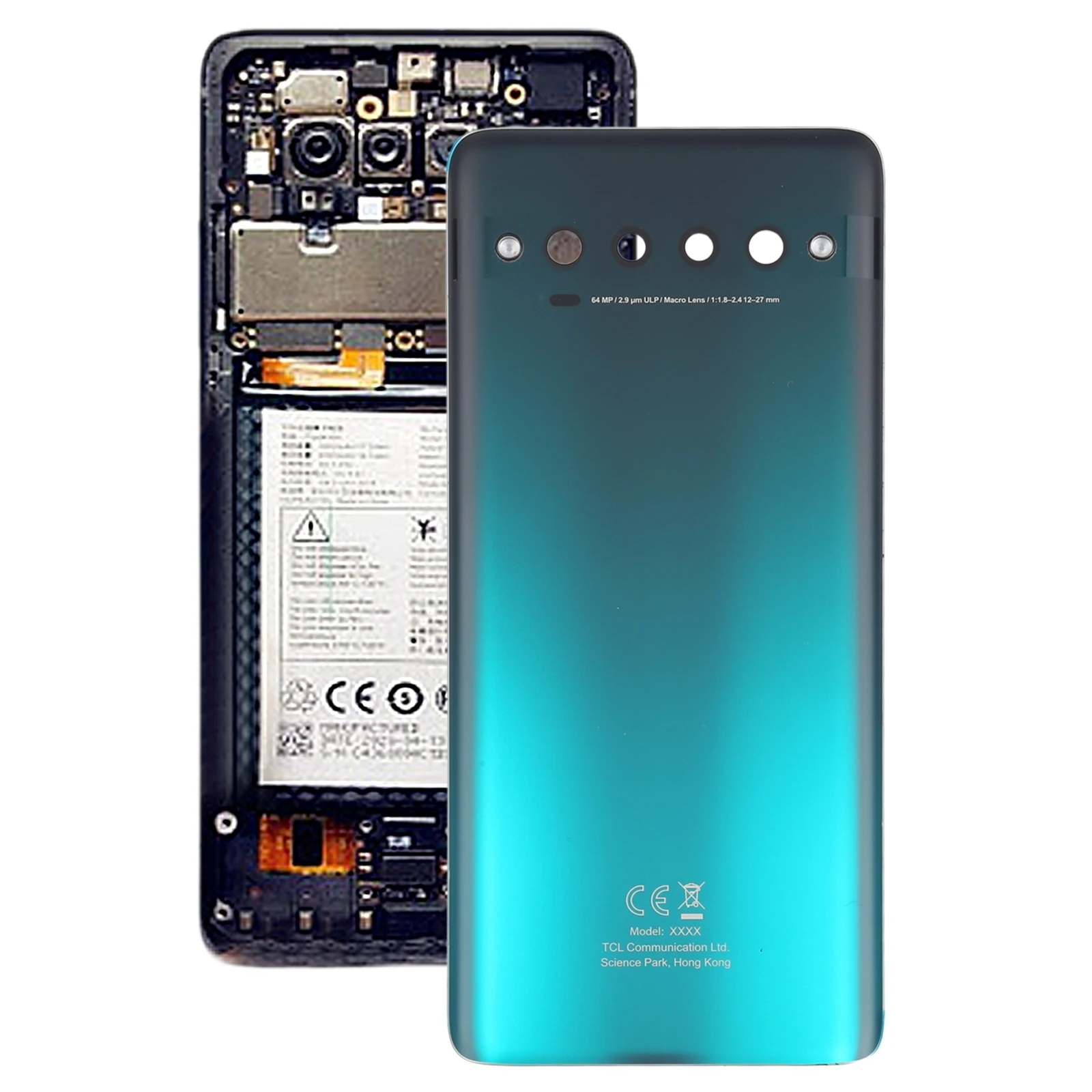 Задняя крышка аккумулятора для TCL 10 Pro T799B T799H