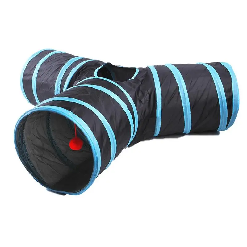 

Cat Crinkle Tunnel Tube Indoor Pet Tunnel Toy Portable Interactive Pet Adventure Tunnel Toy Interactive Cat Springs Toys For