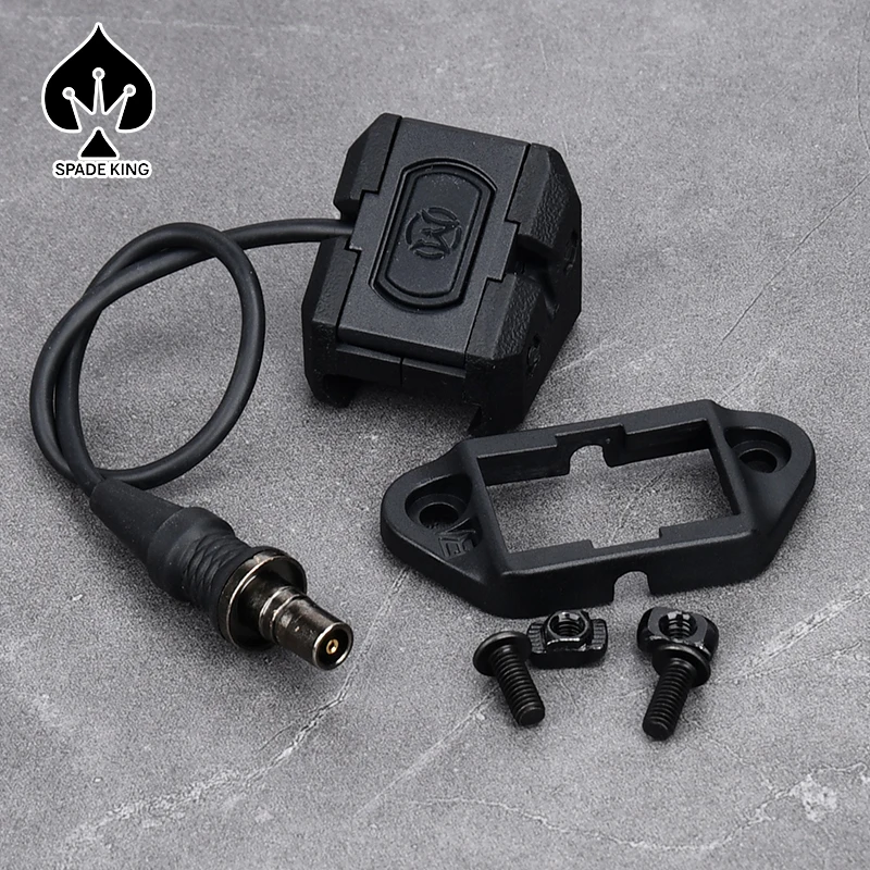 

M300 M600 M340 M640 Flashlight PEQ15 DBAL-A2 NGAL MAWL OGL CQBL Laser Modbutton Switch SF/2.5 Plug Fit 20mm MLOK KEYMOD Rail