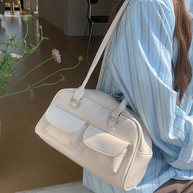 Trendy Women's Shoulder Bag Summer Autumn New Arrival Fashion Square Bag Versatile Crossbody Purse Cute Top Handle Bag