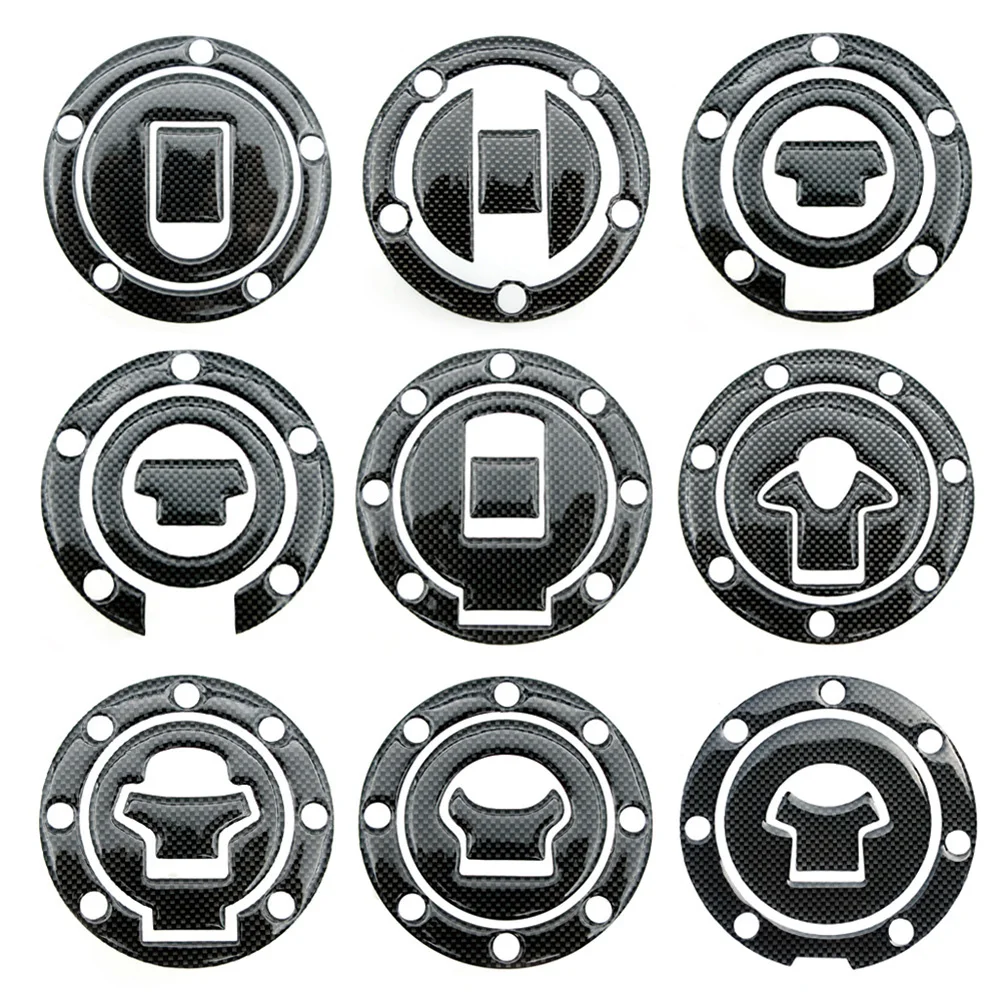 

1 шт., защитная наклейка на бак из углеродного волокна для мотоцикла Honda, Suzuki, Kawasaki, Yamaha