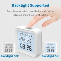 Tuya Zigbee WiFi Temperature Humidity Sensor Hygrometer Thermometer Detector Smart Life Remote Control Support Alexa Google Home - Image 3