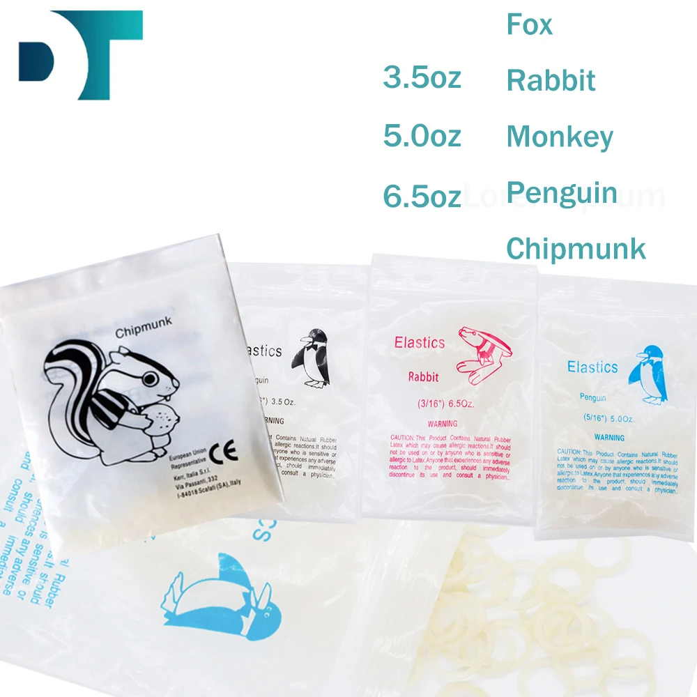 Рисунок 2 - Ортодонтические эластичные резинки для зоопарка