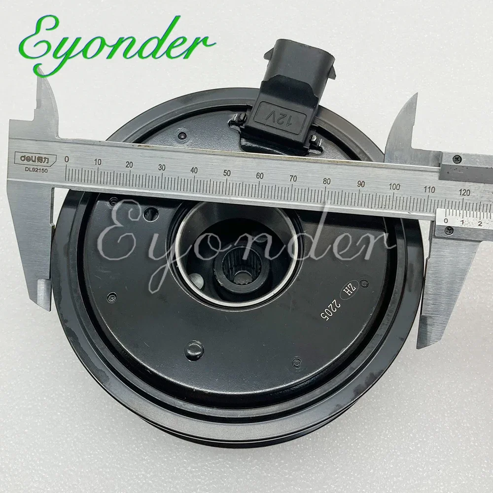 AC Magnetic Clutch AC A/C Compressor Clutch Pulley for SSANGYONG Actyon Korando Rexton 2.0 Diesel D27DT 749004 SYMC 6711303011 6711303211