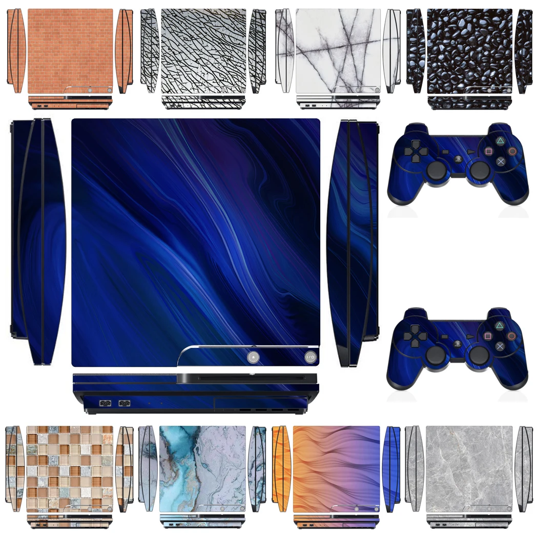 Stone 1729 Vinyl Skin Sticker Protector Per Sony Ps3 Slim Playstation 3 Slim E 2 Adesivi Per Pelli Controller