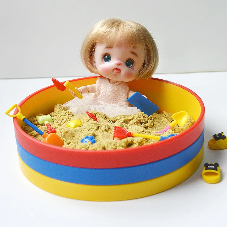 

1/12 Dollhouse Minaiture Beach Toys Mini Beach Shovel Set Simulation Sand Digging Tool For YMY GSC 1/12 Bjd Dollhouse DIY toys