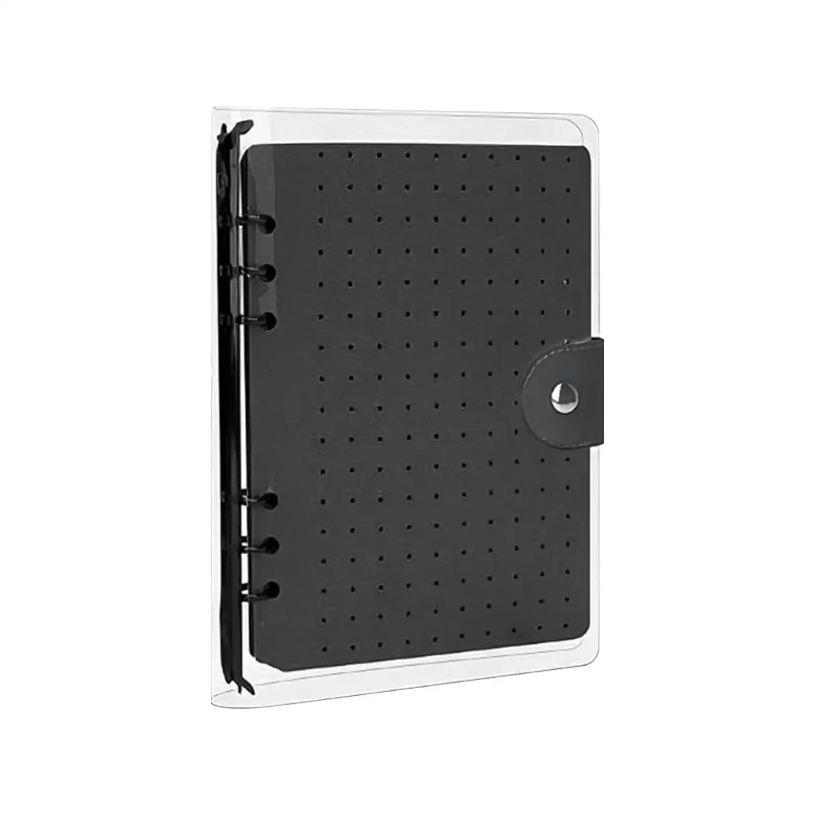 Pin Organizer Book with 350 Holes with Clear Cover Enamel Pin Display Binder