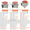 120W Electric Polisher Knife Sharpener High-Speed Sand Disc Machine Multifunction Desktop Polishing Machine 20PCS Sandpaper 2