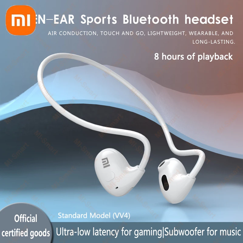 Xiaomi Wireless Bluetooth 5.3 Headphones Bone Conduction Waterproof Headset Stereo Over-Ear Sports Earphones Earbuds with Mic 2