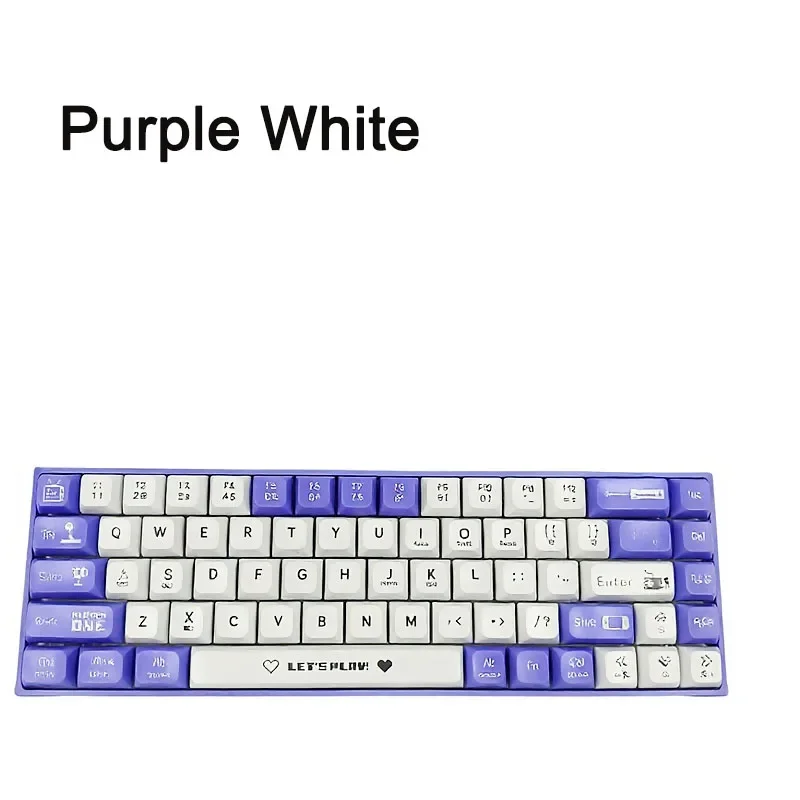 Purple White