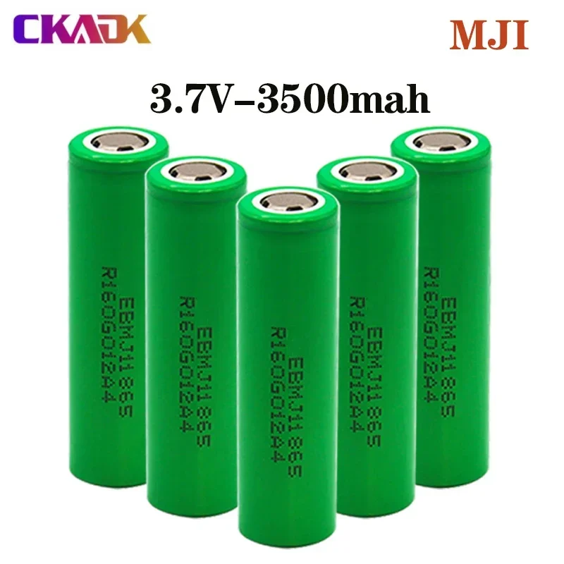 

100% Original MJ1 3.7 V 3500 Mah 18650 Lithium Rechargeable Battery for Flashlight Batteries