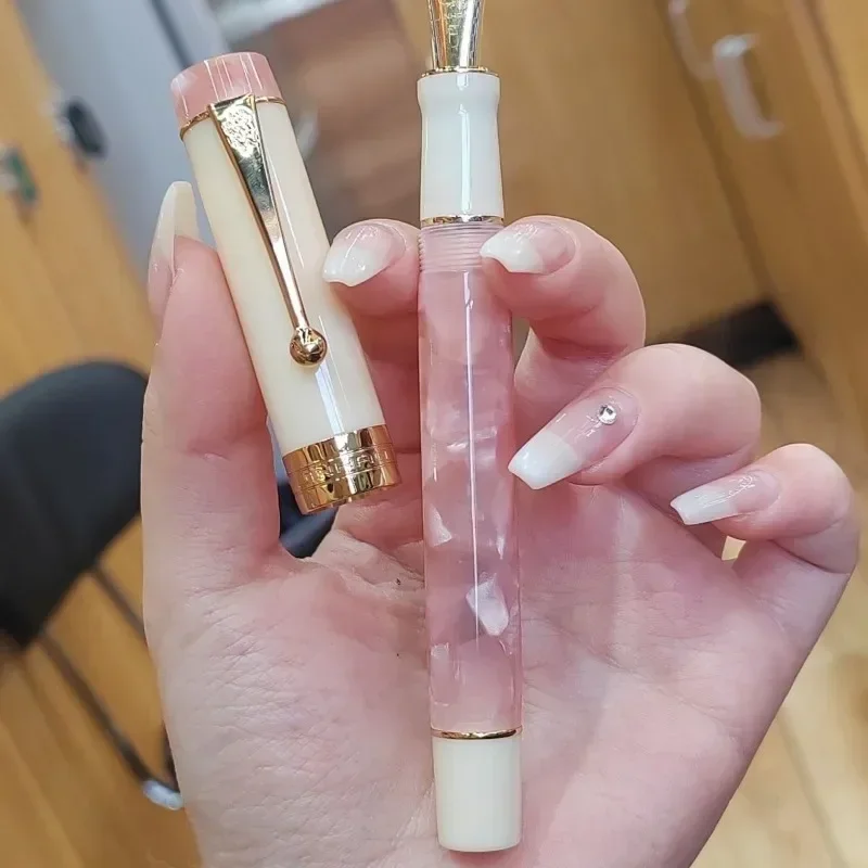 

Ручка перьевая jinhao из смолы, ограниченная серия, прекрасная девушка, карандаш для письма