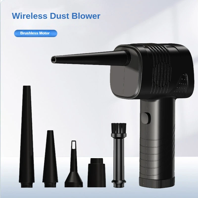 Wireless Electric Compressed Air Duster Air Blower Gun Handheld