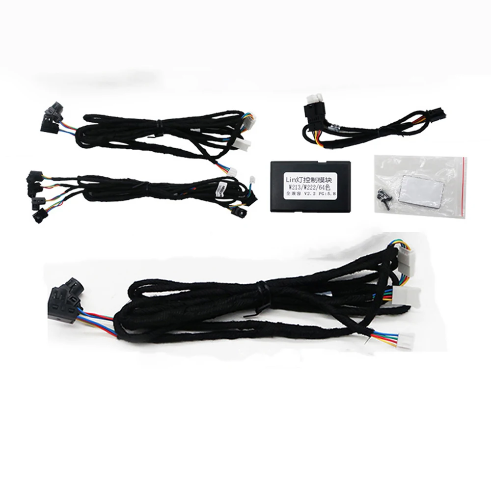 

W205 X253 W213 ambient light LED module accessaries connect wires for Mercedes benz air vent ambient light replacement LED bulb