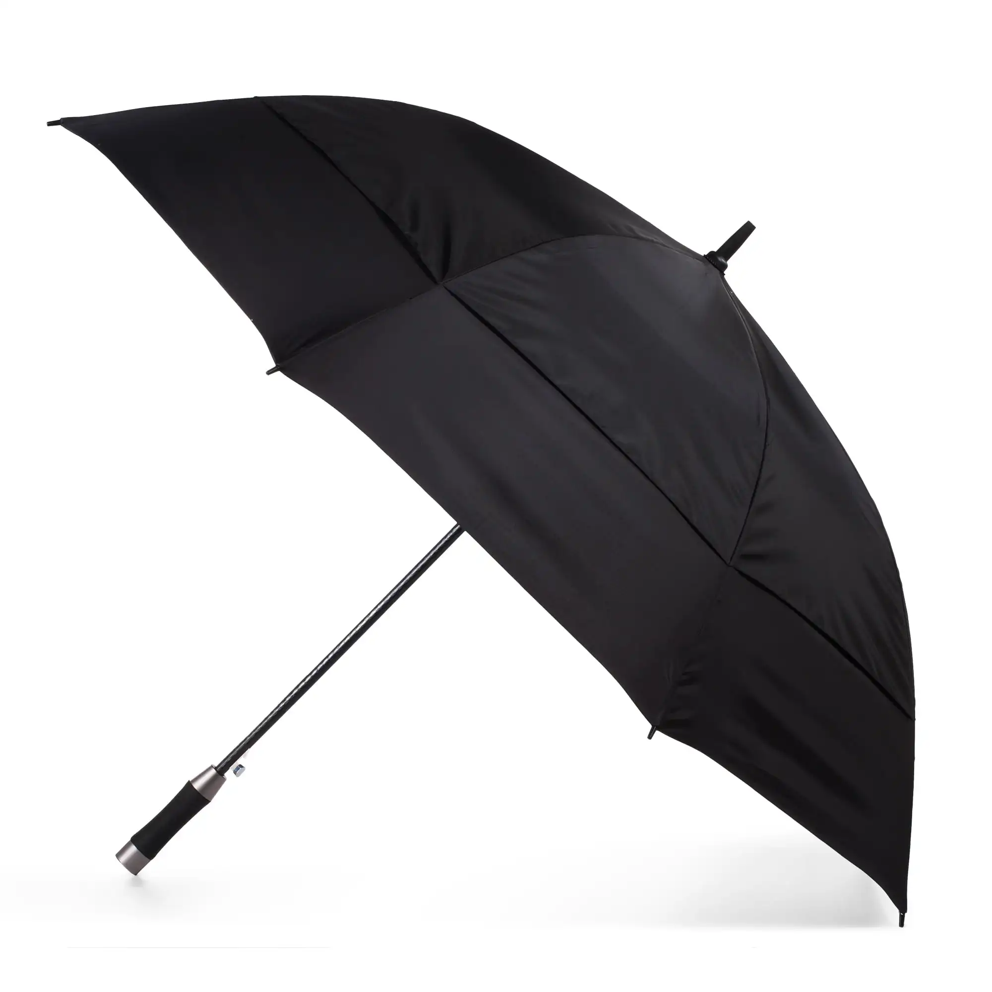 

Recycled Canopy Vented One-Touch Auto Open Golf Umbrella Parasol