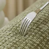 Four Seasons Universal Waffe Sofa Cushion Chenille Sofa Cushion Modern Simple Solid Color Non-Slip Sofa Pillowcase 4