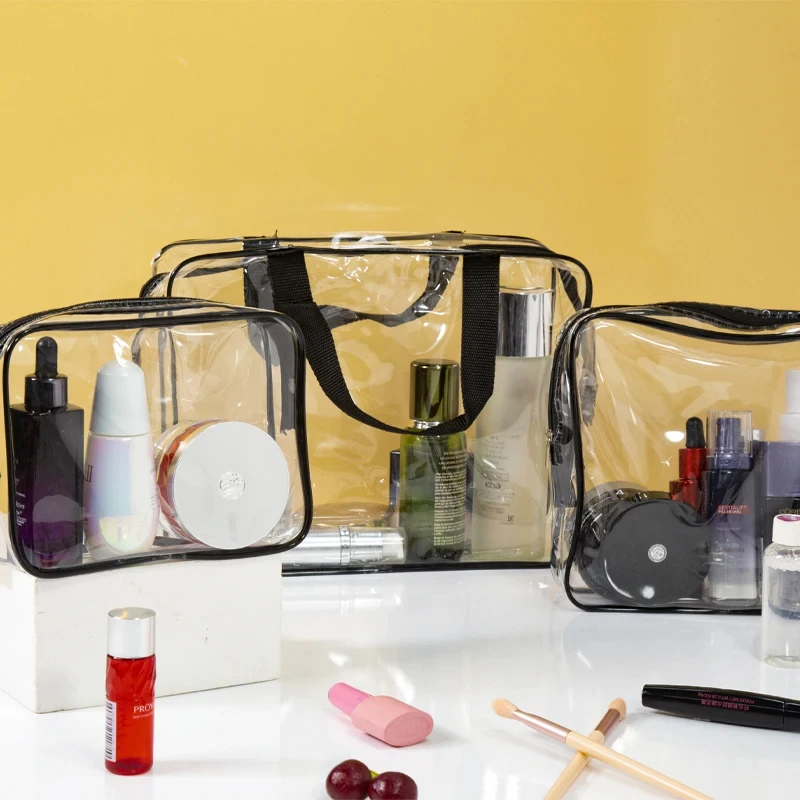 

Travel Portable Toilet Bag for Men and Women Large Capacity Makeup Bag Waterproof Cosmetic Bag Aviation Supplies Transparent Sto
