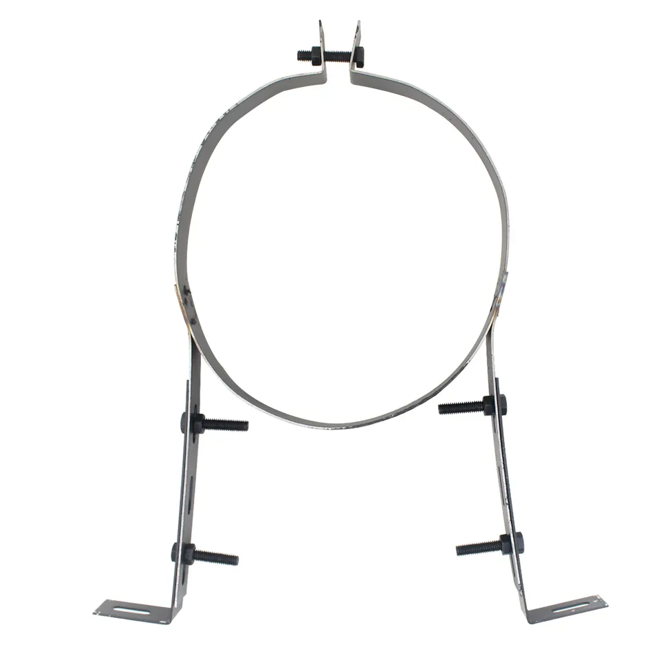 Staffa Regolabile Per Tubo Camino 150 Mm In Acciaio Inossidabile – Supporto Da Parete Per Stufe