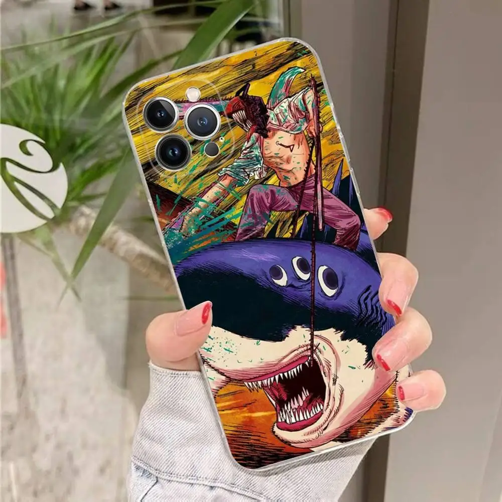 Power Chainsaw Man Protective Phone Case - Stylish Armor Cover