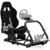 Sim Cockpit, Adj. Black Seat, Fit G27-923, Logi/Thrust/Fanatec, No Wheel/Pedal/Handbrake 1